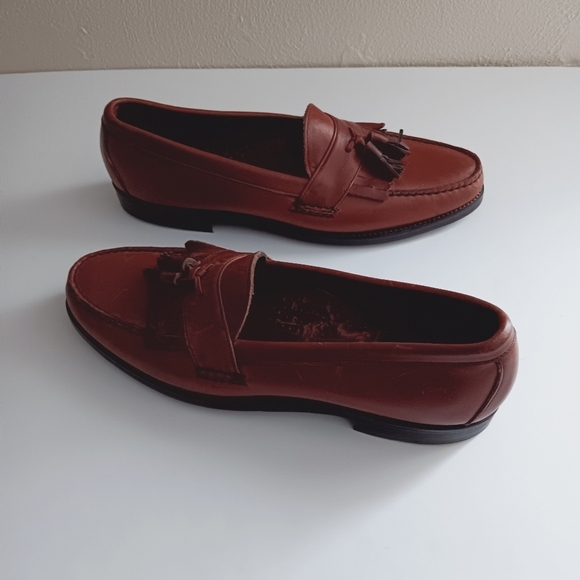 Bostonian for Robert Shiffler| Mens Brown Leather Loafer sz 11 Academia main image 5